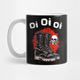 Skinhead Hooligan Oi Punk Rock Mug